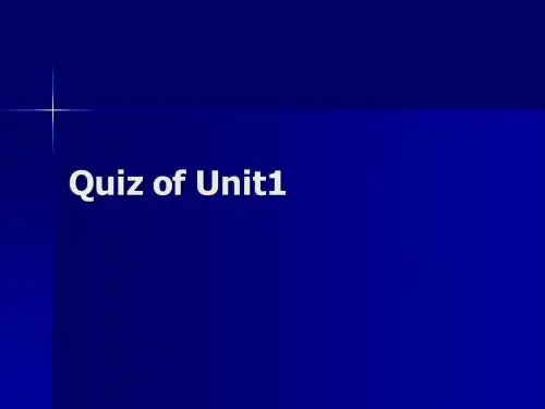 QUIZ