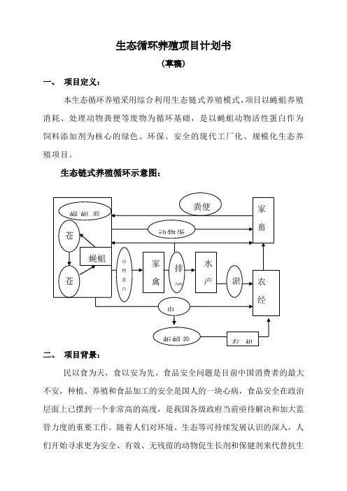 生态循环养殖项目计划书