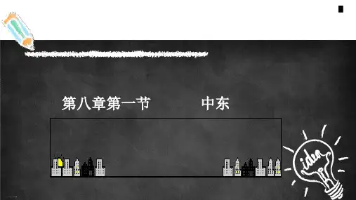 初中地理人教版《中东》精品课件1
