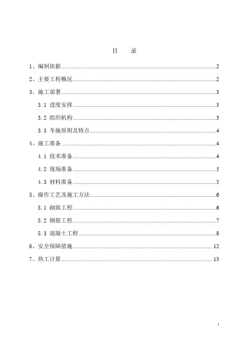 冬季施工(签证).