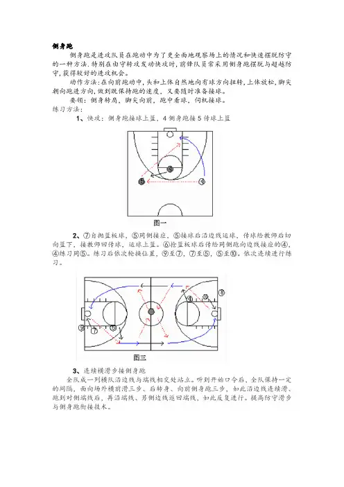 侧身跑的练习方法
