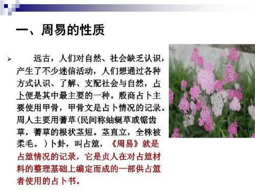 周易讲解及解卦共92页