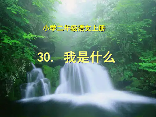 《我是什么》ppt课件【完整版