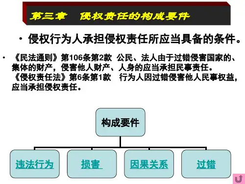 03第三章  侵权责任构成要件