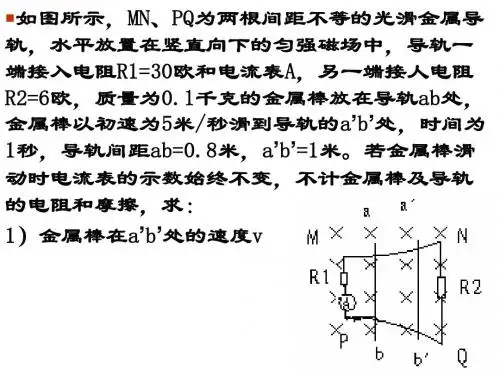 法拉第电磁感应现象3 PPT课件