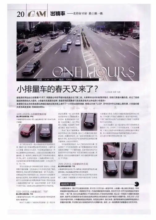 小排量车的春天又来了