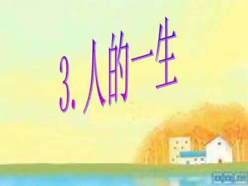 人的一生