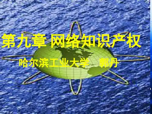 《知识产权法概论》课件:9