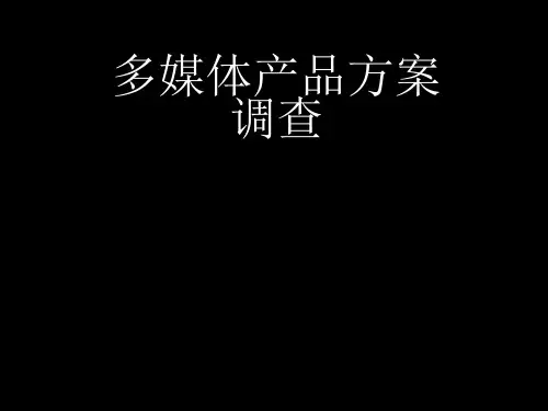 消费类多媒体设计方案汇总-51页精选文档