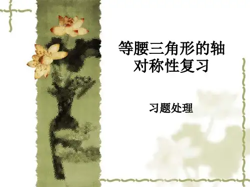 3.轴对称图形(3)