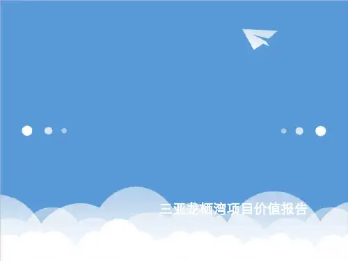 发展战略-海南三亚龙栖湾旅游地产物业发展及营销策略报告153页XXXX年 精品