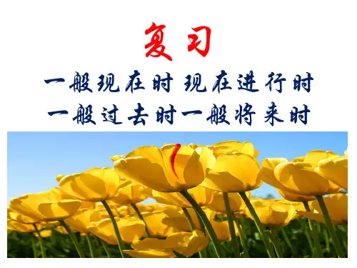 (完整版)一般现在时,现在进行时和一般过去时和一般将来时态