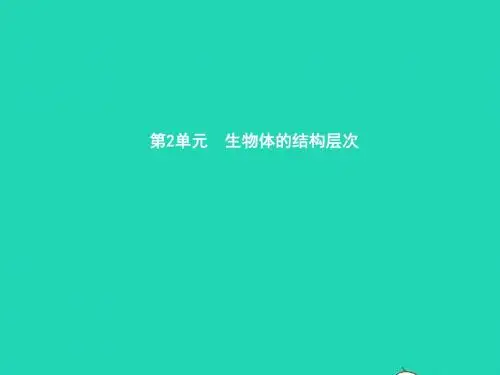 七年级生物上册2.3.1植物细胞的结构和功能习题课件(新版)苏教版