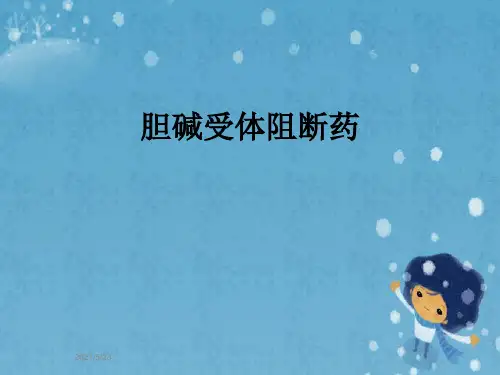 胆碱受体阻断药