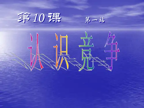 认识竞争