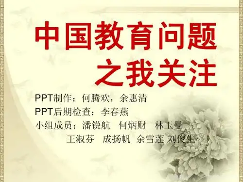 对教育看法(完美版)