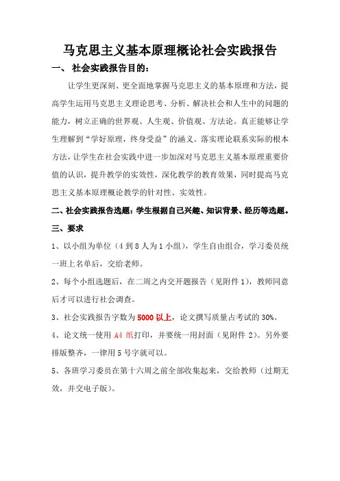 思政课实践教学开题报告