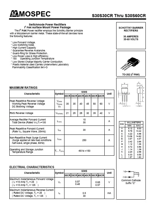 S30S40CR中文资料