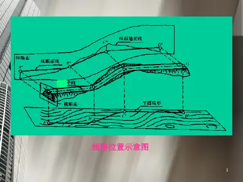 线路平面和纵断面设计