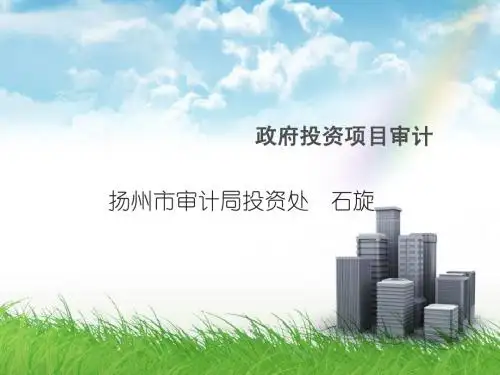 政府投资项目审计