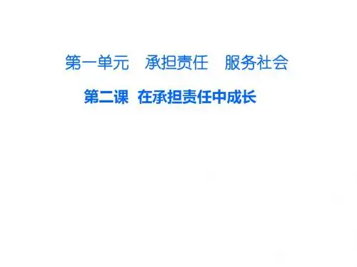 做一个负责任的公民