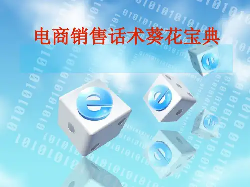电商销售话术[优质ppt]