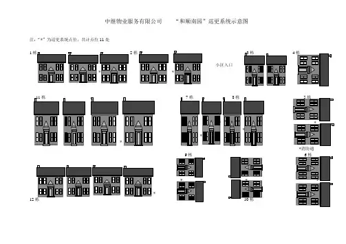 巡更系统示意图