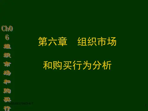 市场营销学课件第6章