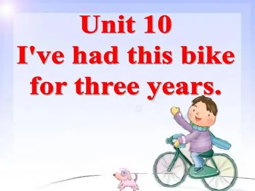 八年级下Unit10 Section A 3 Grammar focus–4c课件