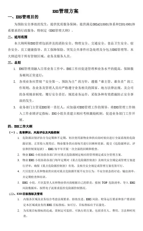 EHS管理