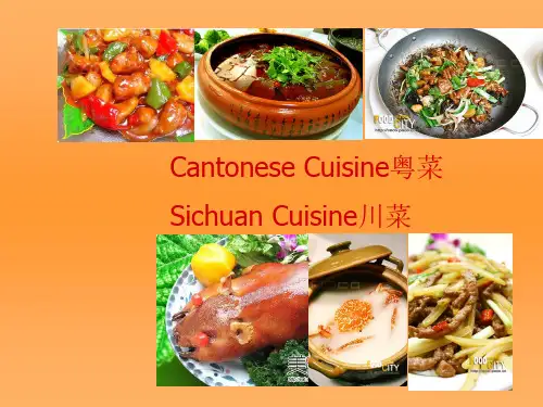 用英语介绍美食