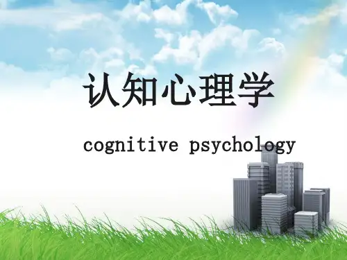 第二章知觉案例