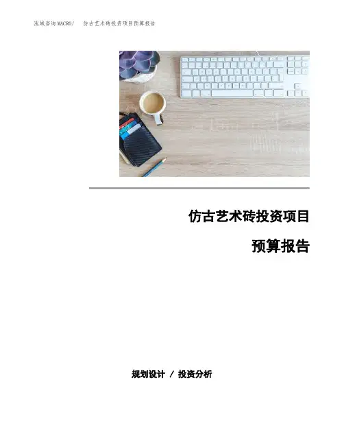 仿古艺术砖投资项目预算报告