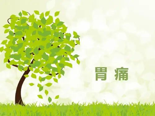 胃痛PPT课件