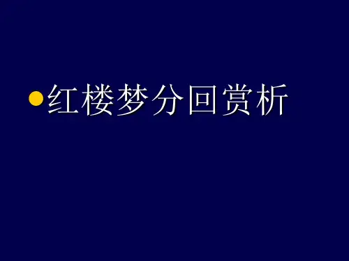 红楼梦第十七回