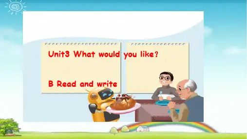 pep五年级英语上册Unit 3 B Read and write-优质课件 (2).ppt