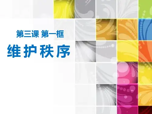 《维护秩序》PPT课件下载