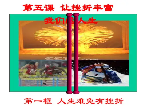 第五课 让挫折丰富我们的人生12.PPT课件
