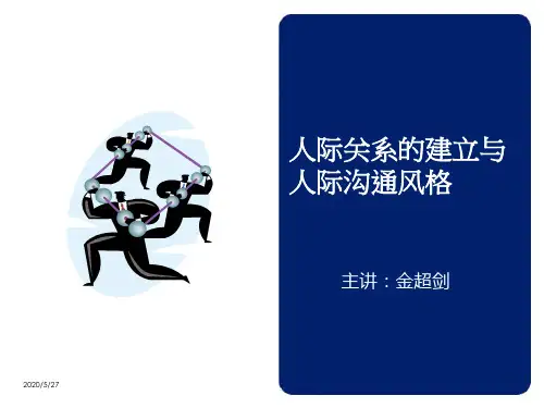 企业管理与营销实务系列之八《人际关系与人际沟通》