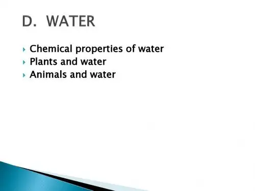 D. WATER