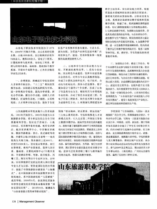 山东电子职业技术学院