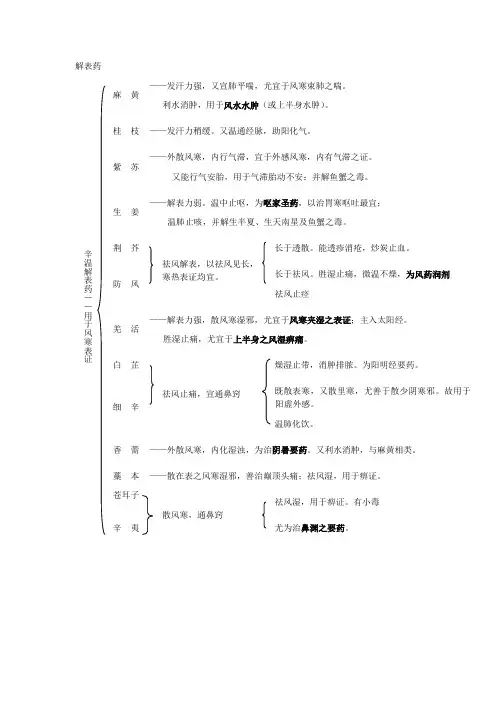 02中药学复习小结 (1)