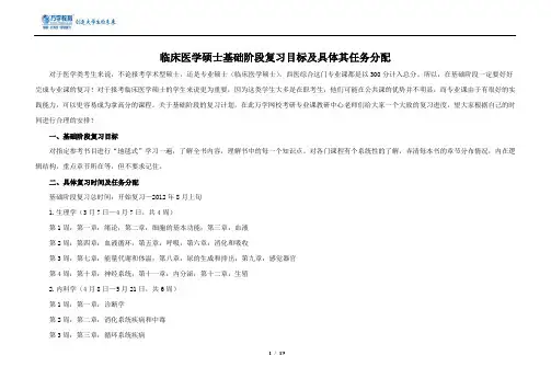 临床医学考研指导