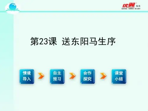 《送东阳马生序》ppt课件