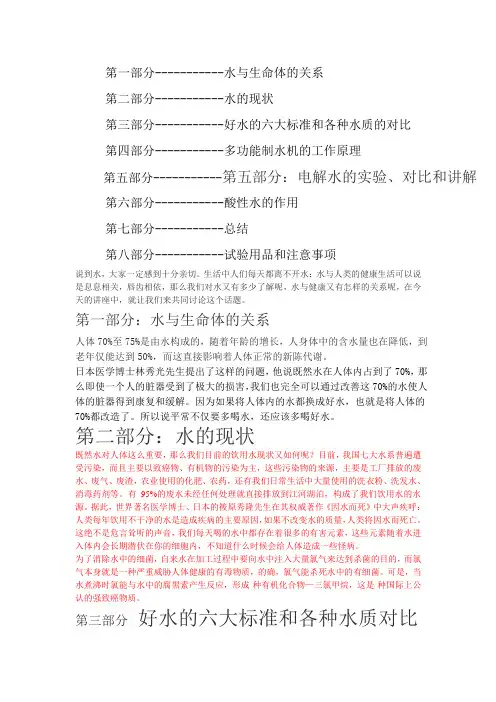 水