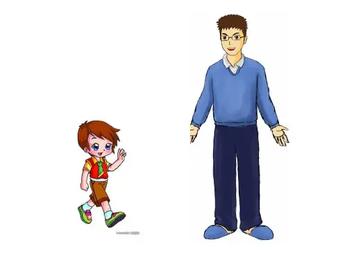 长得要比爸爸高