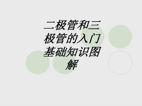二极管和三极管的入门基础知识图解课件