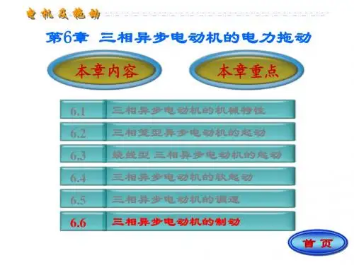 第6章三相异步电动机的电力拖动(3)
