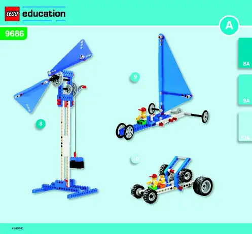 lego 9686套装搭建手册1
