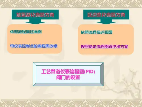 工艺管道仪表流程图